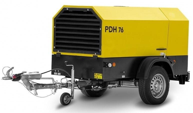 Дизельный компрессор Dalgakiran PDH 76 (фикс с тормозом)