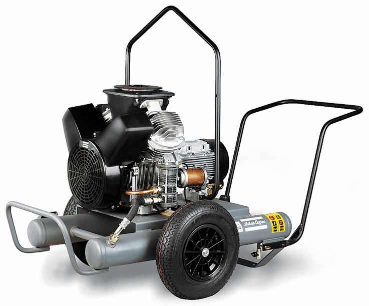 Поршневой компрессор Atlas Copco LT7-15 Trolley
