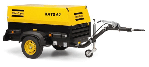 Дизельный компрессор XATS 67 DD Передвижной
